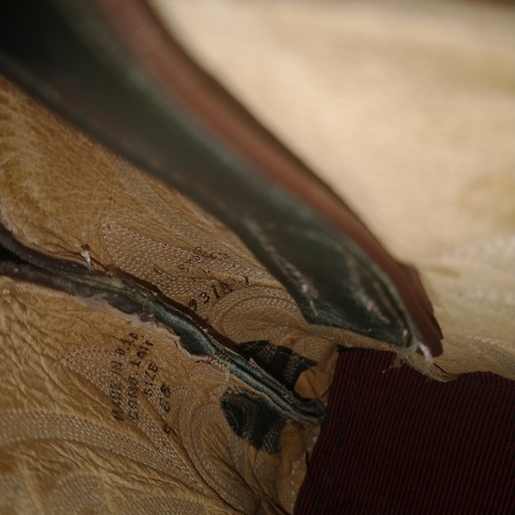 UNIQUE GREEN JUSTIN COM BLAST COWBOY BOOT HANDBAG - Picture 4 of 16